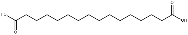 Hexadecanedioic acid  Structure